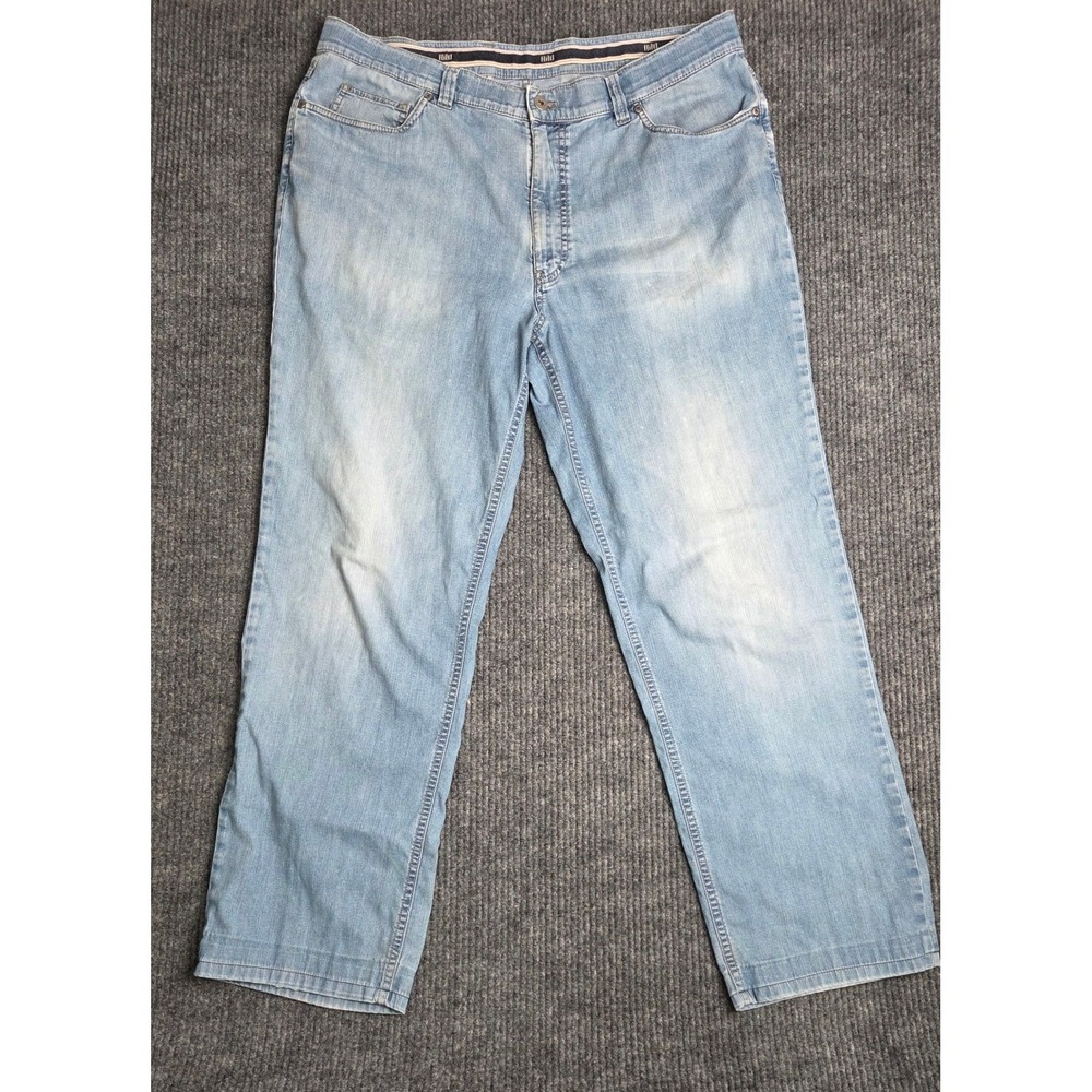 Hiltl Men Jeans Light Wash Denim Straight Fit Size 38/34
